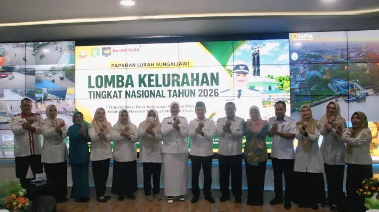 Sungai Jawi Wakili Kalbar di Penjaringan Kelurahan Berprestasi Nasional