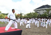 Pimpin Gashuku, Wagub Kalbar Tekankan Disiplin dan Semangat