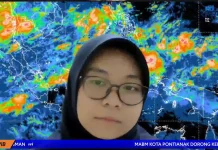 Prakiraan Cuaca Kalimantan Barat Senin, 16 Februari 2026