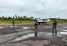 Satgas Korpasgat Kendalikan Bandara Korowai Pascainsiden