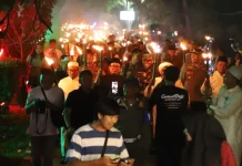 Sujiwo Pastikan Pawai Obor Rutin Digelar Tiap Ramadan