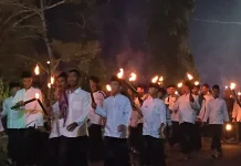 Pawai Obor Ramadhan Satukan Ulama, Santri dan Pemerintah Daerah