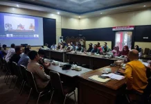 Kemenkum Kalbar dan Pemkab Sambas  Pembinaan PosBanKum Desa