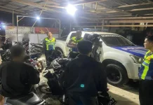 Belasan Sepeda Motor Berknalpot Brong Diamankan Satlantas Polres Sekadau