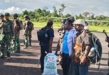 Pengamanan Ketat Warnai Operasional Bandara Koroway Batu