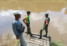 Kodim Bengkayang Siaga Banjir di Perbatasan