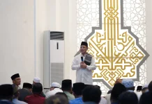 Ria Norsan Kultum Masjid Agung Kota Juang Melawi Silaturahmi Bersihkan Hati
