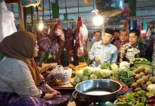 Pantau Pusat Perbelanjaan dan Pergudangan, Harga dan Stok Pangan Terpantau Stabil