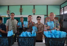Wakil Bupati Bengkayang Launching Perdana Program MBG di Ledo