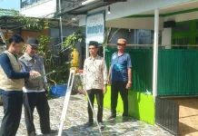 Kalibrasi Arah Kiblat Surau Al Muhajirin Desa Rengas Kapuas Pastikan Ketepatan Ar