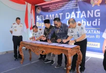 Kakanwil Ditjenpas Kalbar Teken Kerja Sama Kemandirian Pangan, Griya Abhipraya