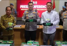 Polres Sintang Ungkap Peredaran Sabu 59,85 kilogram
