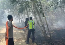 Polres Kubu Raya Pastikan Pelaku Pembakar Lahan Diproses Hukum