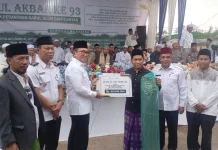 Ponpes Darun Nasyiin Terima Bantuan Rp150 Juta