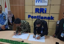 RRI Pontianak dan Pengadilan Agama Kelas 1A Perkuat Informasi Perkara