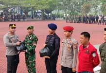 Polres Kubu Raya Gelar Apel Siaga Karhutla 2026