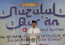Peringatan Nuzulul Qur'an, Wajidi Sayadi Tekankan Kecerdasan Spiritual