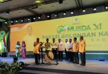 Ichfany Terpilih Aklamasi sebagai Ketua, Golkar Kalbar Kini Dipimpin Anak Muda