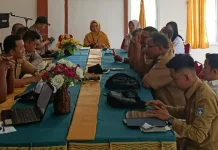 Rapat Sinergitas Kecamatan Kuala Mandor B, Tingkatkan Komunikasi Efektif