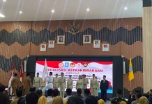 Bupati Kubu Raya Kukuhkan Pelaksana Daerah Duta Pancasila Paskibraka Indonesia