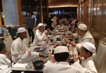 Lintas Komunitas Bersatu Gelar Buka Puasa Bersama Anak Yatim-Dhuafa