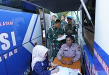 Pomdam XII/Tpr dan Polda Kalbar Gelar SIM Keliling di Makodam