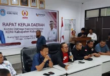 Hadiri Raker KONI, Bupati Dorong Pembinaan Atlet dan Kemajuan Olahraga