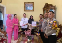 Polres Kubu Raya Home Visit Personel Sakit, Perkuat Solidaritas