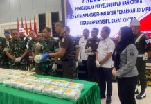 Kemenkum Kalbar Apresiasi Penggagalan Penyelundupan 55 Kg Sabu di Perbatasan
