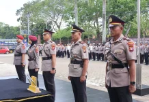 Polresta Pontianak Rotasi Sejumlah Pejabat Utama