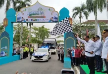Wagub Kalbar Lepas Ribuan Peserta Mudik Gratis