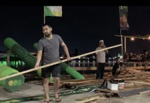 Meriam Karbit Jadi Ajang Gotong Royong Warga Pontianak Sambut Malam Takbiran