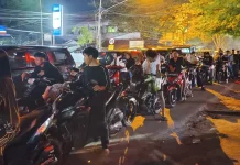 Antrean BBM di SPBU Kota Baru Pontianak Lebih dari 1 Kilometer