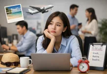 Tips Atasi Post Holiday Blues saat Kembali Bekerja