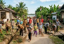 Gotong Royong dan Peduli Sekitar Bentuk Keindonesiaan