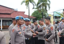 Propam Polres Ketapang Perketat Disiplin, Sejumlah Personel Ditegur