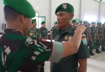 Pangdam Tanjungpura Tekankan Makna Kenaikan Pangkat Perwira
