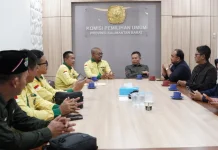 Pemuda Katolik Komda Kalbar Audiensi ke KPU Kalbar, Pererat Silaturahmi