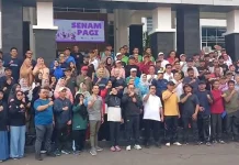 Olahraga Bersama, Bupati Sujiwo Tekankan Kesehatan dan Soliditas ASN