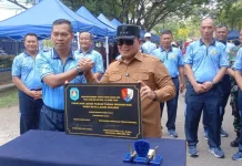 Taman Dirgantara Kian Tertata, Sujiwo Resmikan Parkir Paving Block