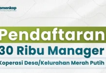 Intip Persyaratan Daftar Manajer Koperasi Merah Putih, Dibuka 30 Ribu Formasi