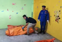 Delapan Jenazah Korban Helikopter PK-CFX Tiba di RS Bhayangkara