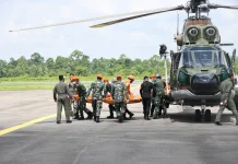 Danlanud Supadio: Evakuasi Korban Helikopter PK-CFX Sekadau Penuh Penghormatan