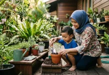 Membangun Karakter Anak di Rumah: Belajar Tanggung Jawab dari Pot Tanaman