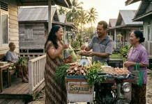 Menunggu Tukang Sayur Jadi Ritual Perekat Sosial di Kampung
