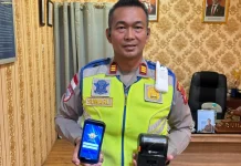 Teknologi Tilang Elektronik Mobile Mulai di Bengkayang