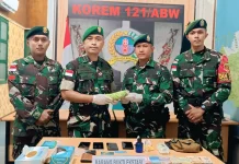 Satgas Pamtas Gagalkan Penyelundupan Ribuan Butir Ekstasi dari Perbatasan