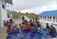 Satgas 466 Pererat Sinergi Humanis di Tigiles