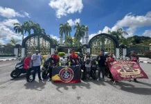 YNCI Regional Kalbar Gelar Touring Lintas 3 Negara Tempuh 3.400km