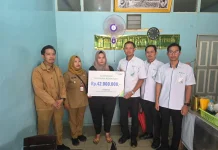 Santunan Rp42 Juta Warnai Sosialisasi Pekerja Rentan